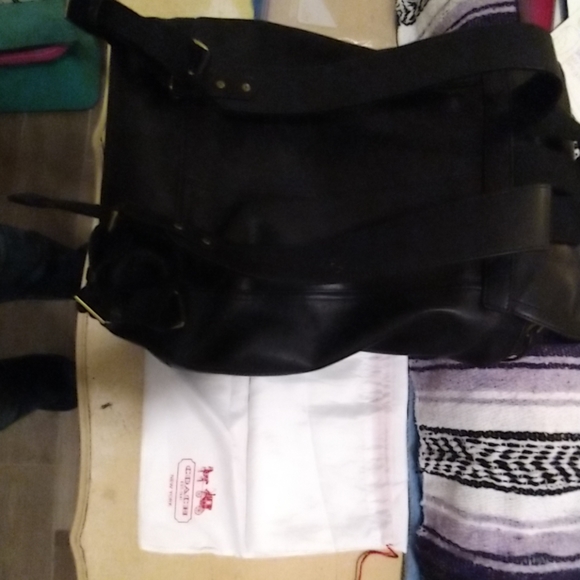 Authentic full leather coach backpack - Picture 4 of 4